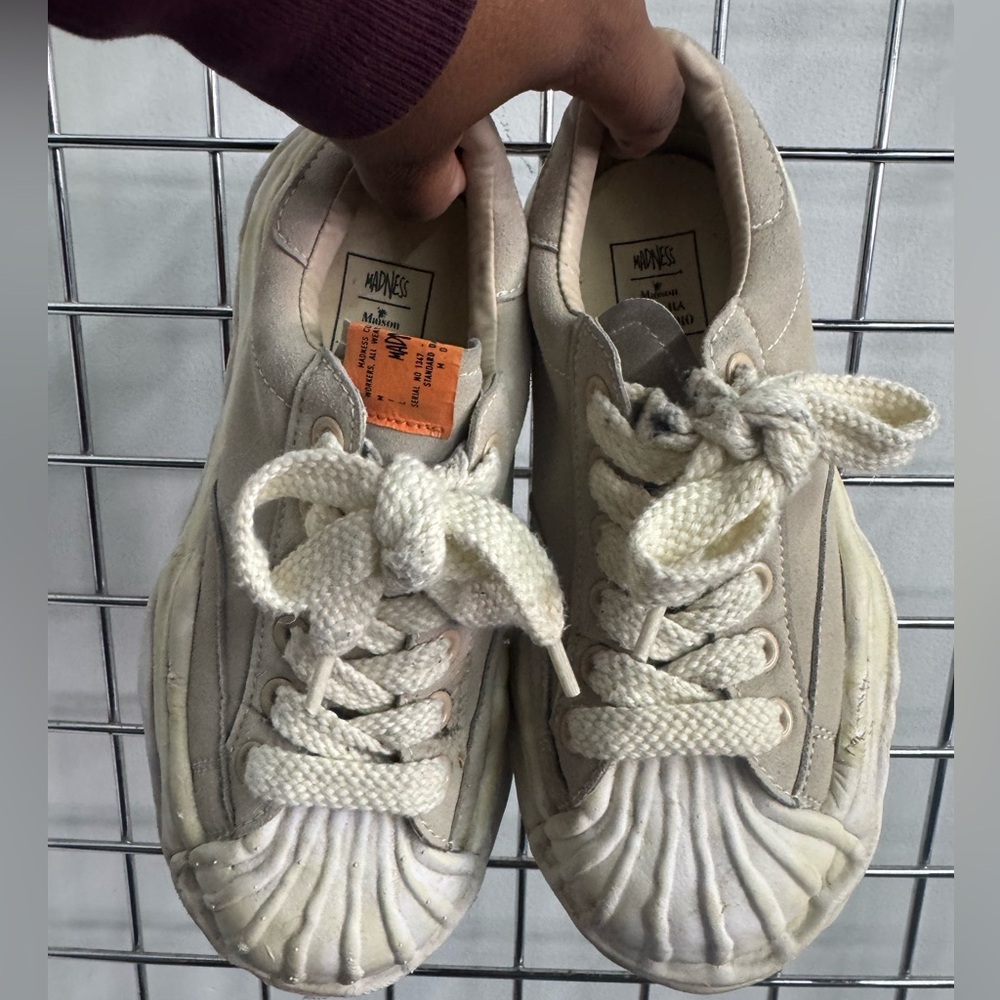 Maison Mihara Yasuhiro x Madness Blakey Suede Shell Toe Sneakers Size 39